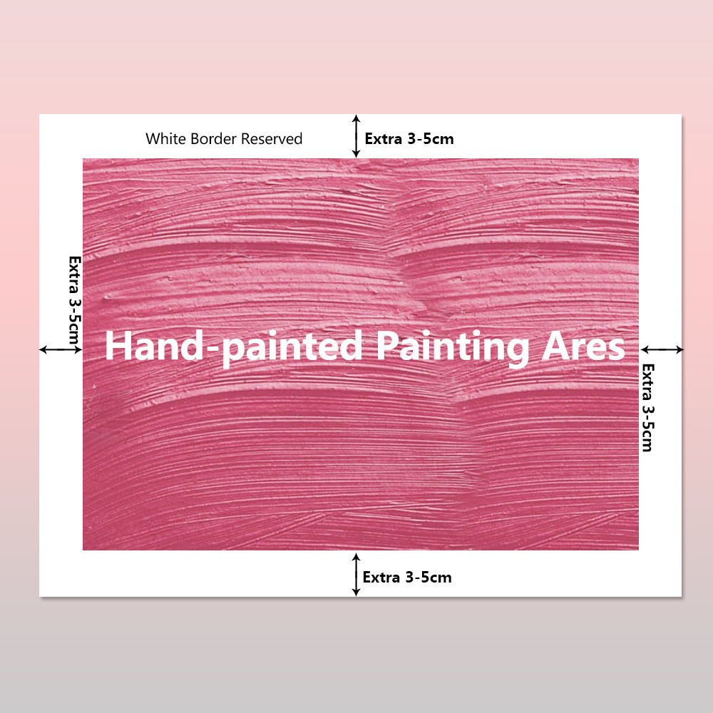 High Quality Flower Art Oil Painting On Canvas - Image 6