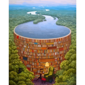 Acrylic Paint By Numbers Set Oil Painting, Book Picture