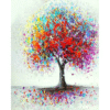 Unframe Adult Paint By Numbers, Colorful Tree