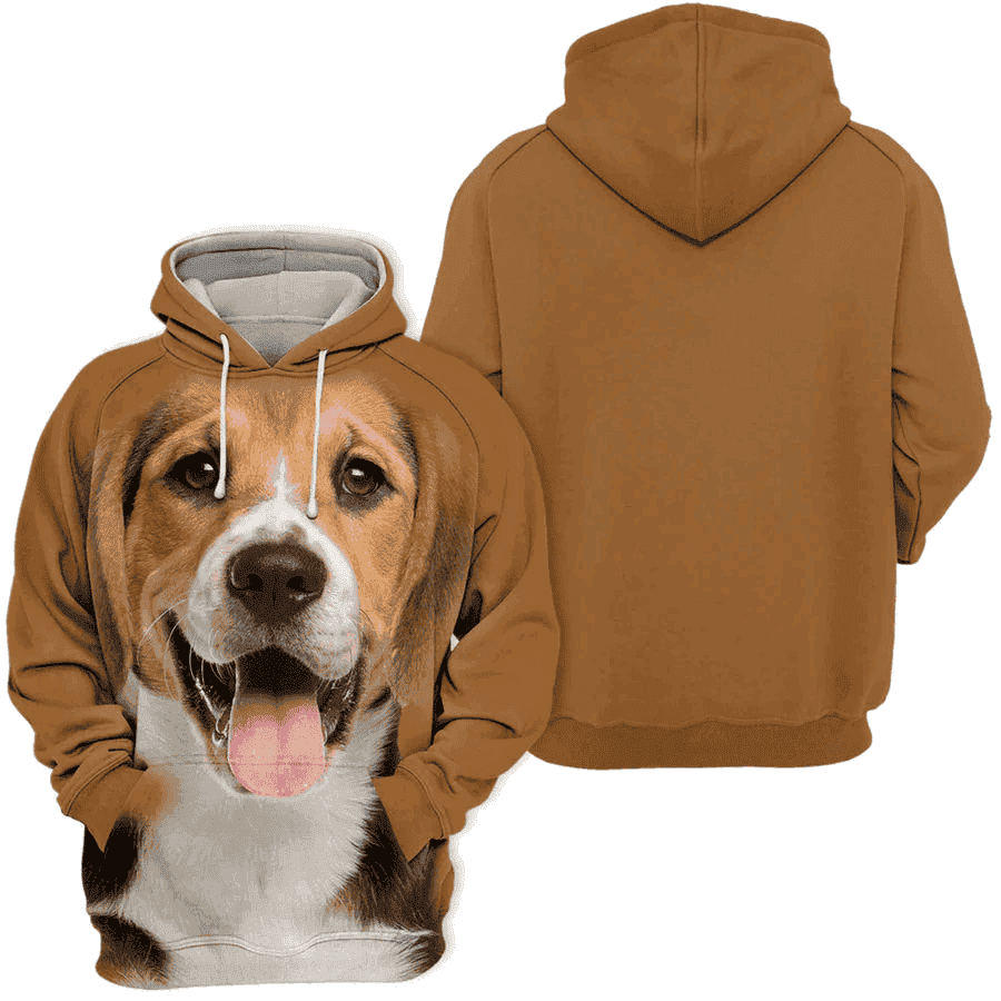 Beagle - Unisex 3D Graphic Hoodie - Image 2