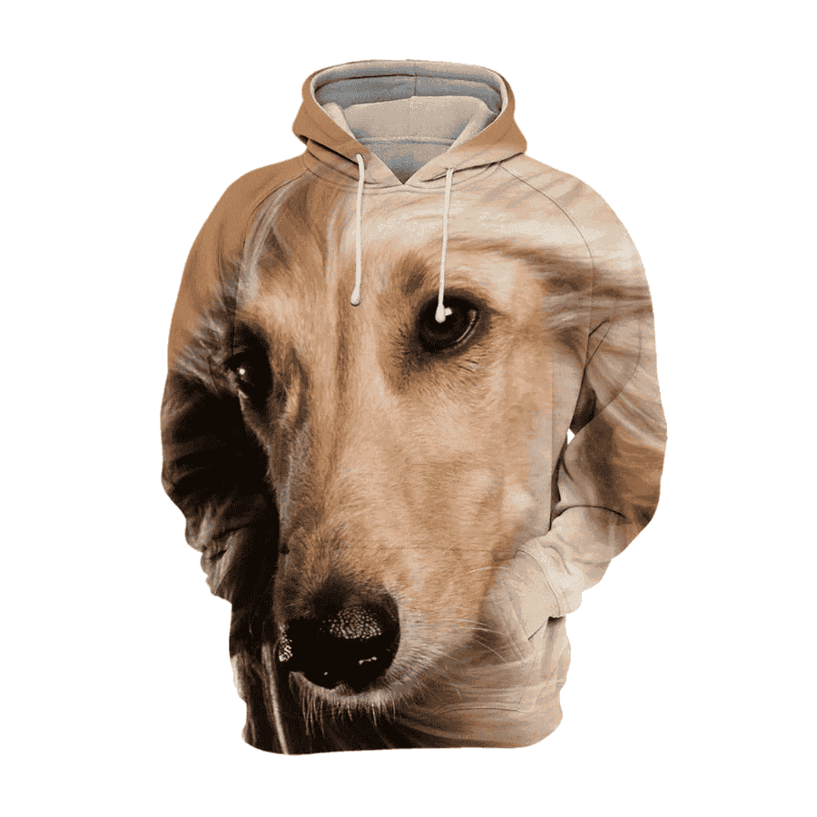 Afghan Hound - Unisex 3D Graphic Hoodie