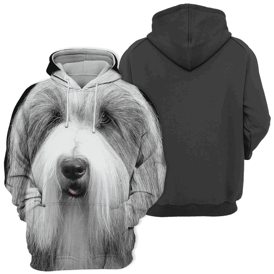 Bearded Collie - Unisex 3D Graphic Hoodie - Image 2