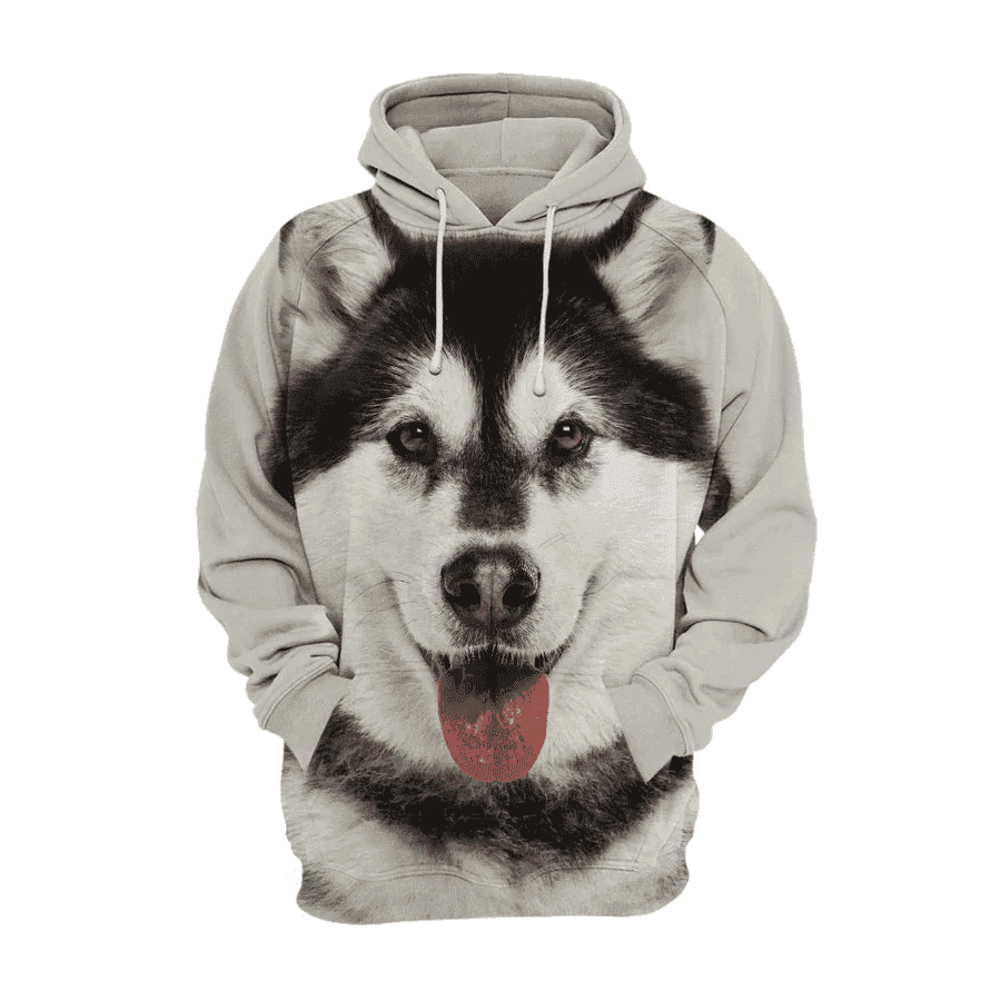 Alaskan Malamute 3 - Unisex 3D Graphic Hoodie