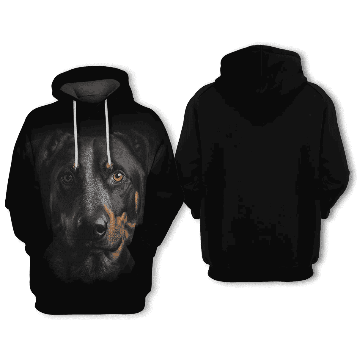Beauceron - Unisex 3D Graphic Hoodie - Image 2