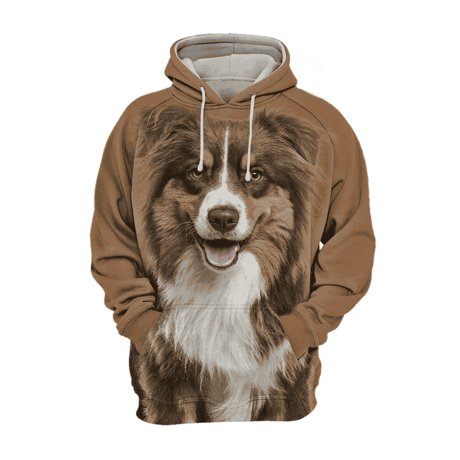 Australian Shepherd 4 - Unisex 3D Graphic Hoodie