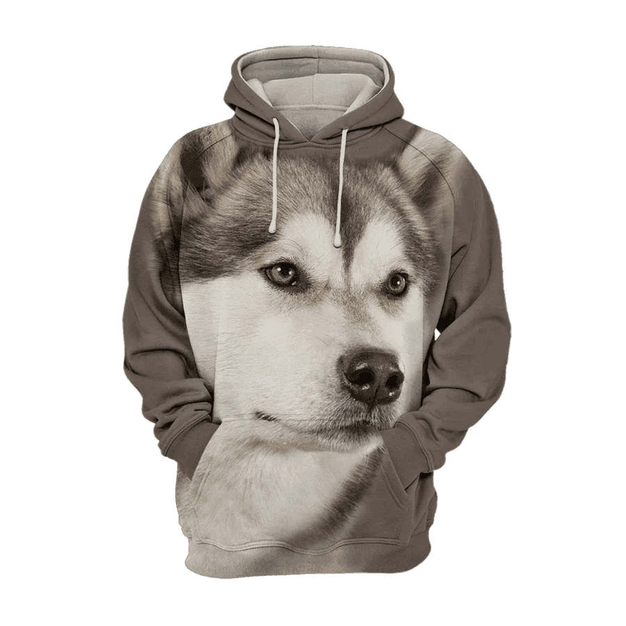 Alaskan Malamute 5 - Unisex 3D Graphic Hoodie